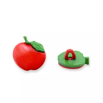 Пуговица, Яблочко (KD0149) 15мм (231/145)