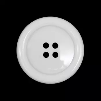 Пуговицы 4 прокола 25мм (белый)