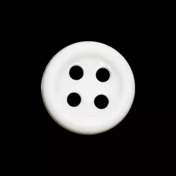 Пуговицы 4 прокола, 9мм (черный)