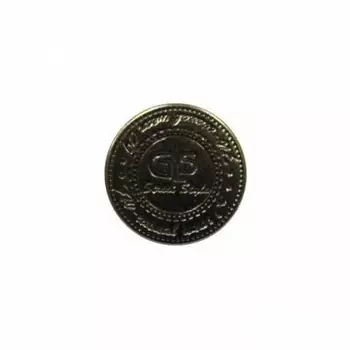 Пуговицы джинсовые QCA1588 20мм (черный никель)