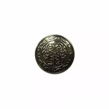 Пуговицы джинсовые QCA-02904 20мм (черный никель)