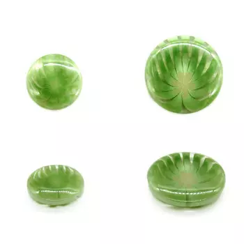 Пуговицы костюмные, 15мм, 21мм, 24 шт, цвет фисташковый