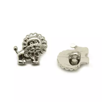 Пуговицы 'Лев' 18мм, 36 шт, цвет S