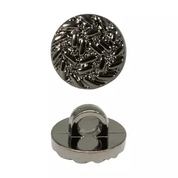 Пуговицы на ножке 9,5мм (ч.никель)