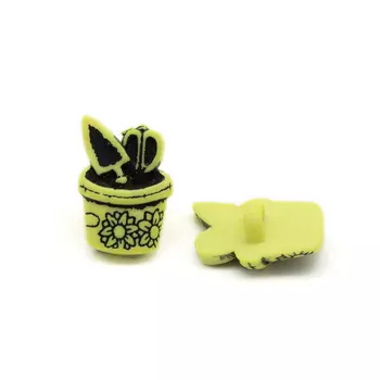 Пуговицы 'Ведерко' 21мм, 36 шт (222)