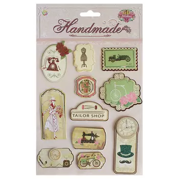 QG Наклейки 'Handmade' (QG-02)
