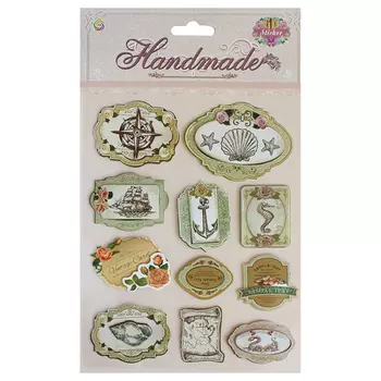 QG Наклейки 'Handmade' (QG-09)
