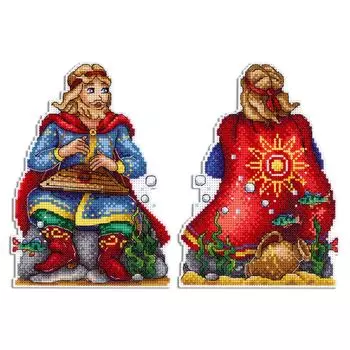 Р-573 Набор для вышивания МП Студия 'Садко в подводном царстве'17*12 см