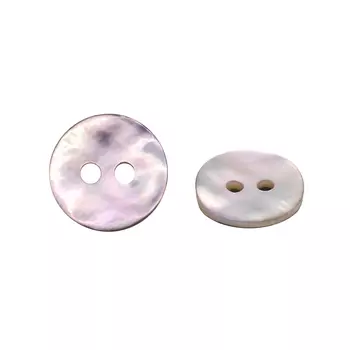 RA03 Пуговица ракушка 16L (9мм) 2пр. (Purple (фиолетовый))