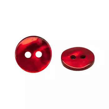 RA03 Пуговица ракушка 16L (9мм) 2пр. (Red (красный))