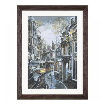 РЕ3109 Набор для вышивания 'Нова Слобода' 'Трамвайный путь', 28х41 см