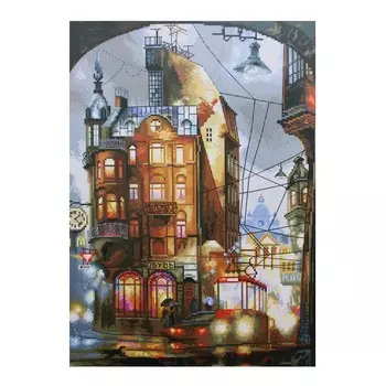 РЕ3331 Набор для вышивания 'Нова Слобода' 'Ночной город', 25x35 см