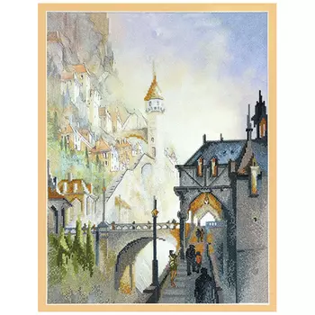 РК-104 Набор для вышивания Чарівна Мить 'Замок' 24,5*32,5 см