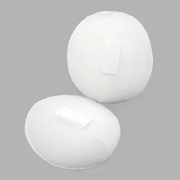 РК-10/А Плечевые накладки реглан обшитые с конт.-лентой, 10*130*100мм Hobby&amp;Pro (белый)