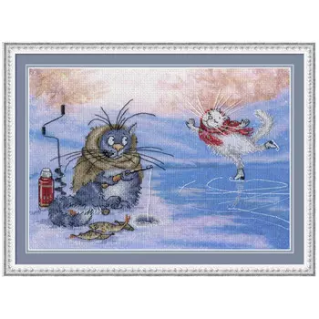 РК-506 Набор для вышивания 'МП Студия' 'Ах ты, зимушка-зима', 16х23 см