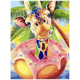 RL079 Набор для рисования по номерам 'Сладость в радость' 30*40см