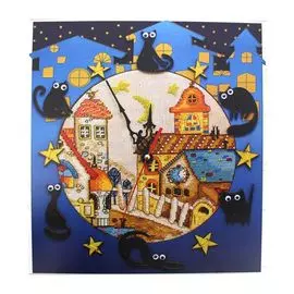 РТ6513 Набор для вышивания 'Нова Слобода' 'Кошкин дом', 27x29 см