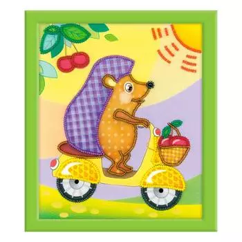 РТ-0067 Частичная вышивка Риолис 'Ежик'15*18см