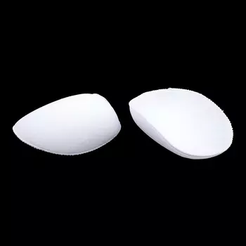 РТ-20 Плечевые накладки обшитые реглан из твердого поролона 20*175*120мм (белый)