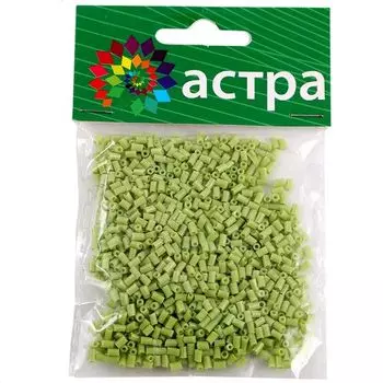 Рубка, (стекло), 11/0, упак./20 гр., 'Астра' (44 салат/непрозрачный)