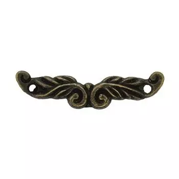 Ручка декоративная для шкатулок 46*10 мм, 2шт бронза