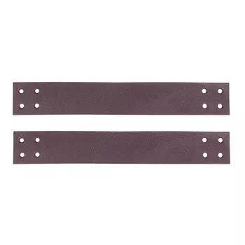 Ручки для корзин, 3см*20см, 100% кожа, упак/2шт, Hobby&amp;Pro (бордо)