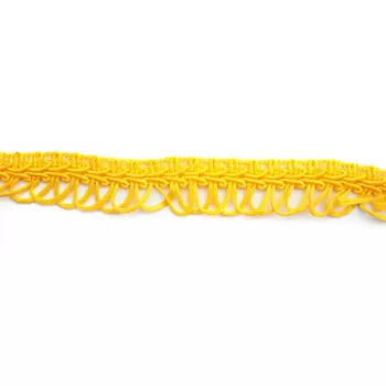 С1006 Тесьма вязаная отделочная, 20 мм*10 м (желтый)