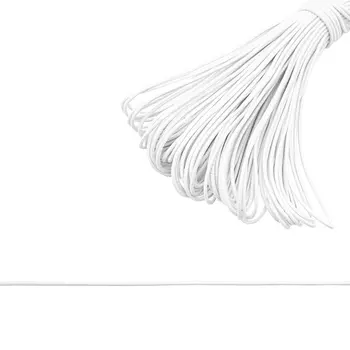 С1038 Шнур эластичный 3 мм*30м (белый)