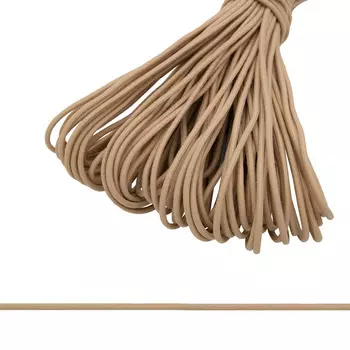 С1038 Шнур эластичный 3 мм*30м (бежевый)