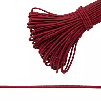 С1038 Шнур эластичный 3 мм*30м (бордо)