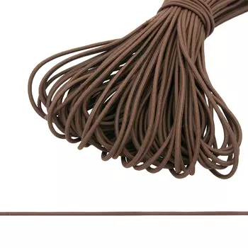 С1038 Шнур эластичный 3 мм*30м (коричневый)