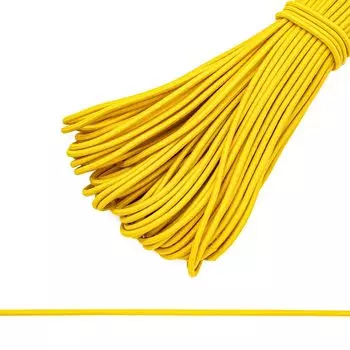 С1038 Шнур эластичный 3 мм*30м (св. желтый)