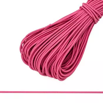 С1038 Шнур эластичный 3 мм*30м (т.розовый)