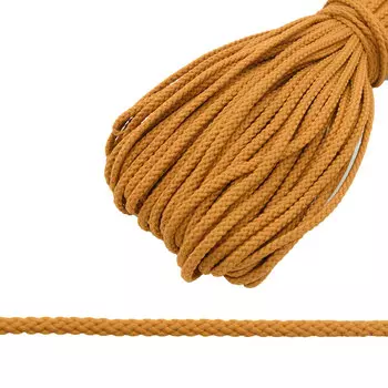 С1048 Шнур отд. плетеный 3мм*30м (горчичный)