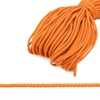 С1048 Шнур отд. плетеный 3мм*30м (оранжевый)