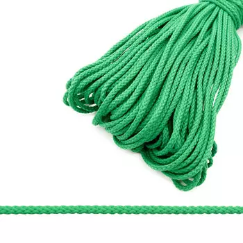 С1048 Шнур отд. плетеный 3мм*30м (св.зеленый)