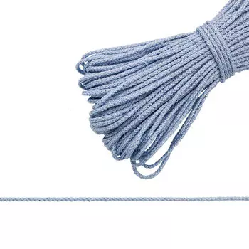 С1080 Шнур отд. плетеный с метанитом 2мм*30м (голубой/серебро)