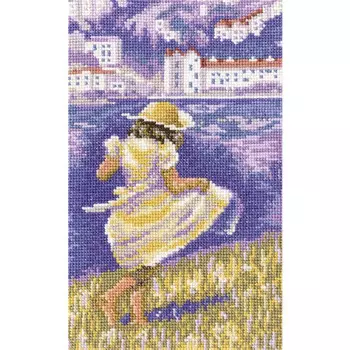 С164 Набор для вышивания РТО 'Прогулка' 12х19см