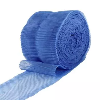 С1692 Лента гофре, 11 см*50 м (василек)