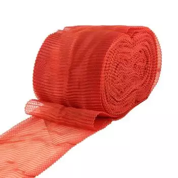 С1692 Лента гофре, 11 см*50 м (красный)