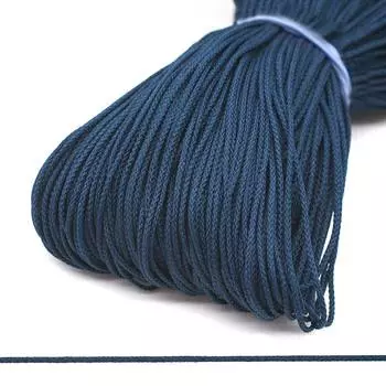 С16 Шнур плетеный 1,5мм*100м (Мн.) (030 т.синий)