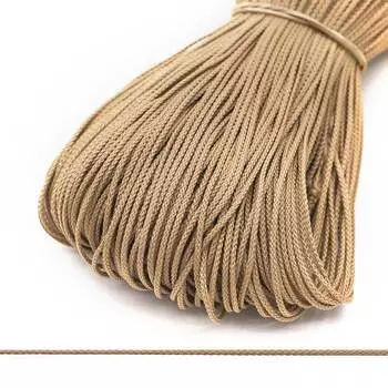 С16 Шнур плетеный 1,5мм*100м (Мн.) (014 бежевый)