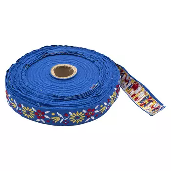 С1852Г17 Лента жаккардовая рис. 8924 24мм*25м (синий)