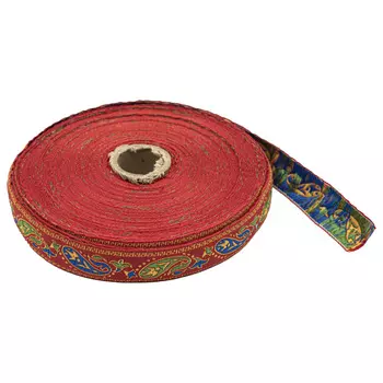 С1852Г17 Лента жаккардовая рис. 9061 24мм*25м (красный)