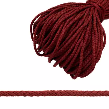 С2045 Шнур плетеный 5мм*100м (Мн) (008 бордовый)