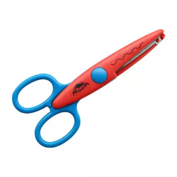 С2248 Ножницы 'АппликА' 140 мм. фигурные лезвия МОЛНИЯ(240)