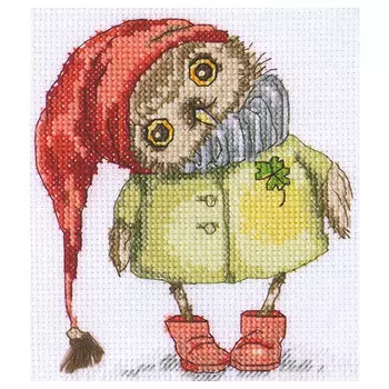 С227 Набор для вышивания RTO 'Зимняя прогулка', 15х16 см