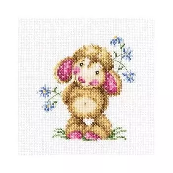 С236 Набор для вышивания RTO 'Ромашки в ', 12х12 см