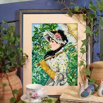 S2451J ORCHIDEA Схема для вышивания 160х120 крестиков