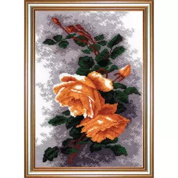 266 Набор для вышивания РС-Студия 'Розы желтые' 19*27 см